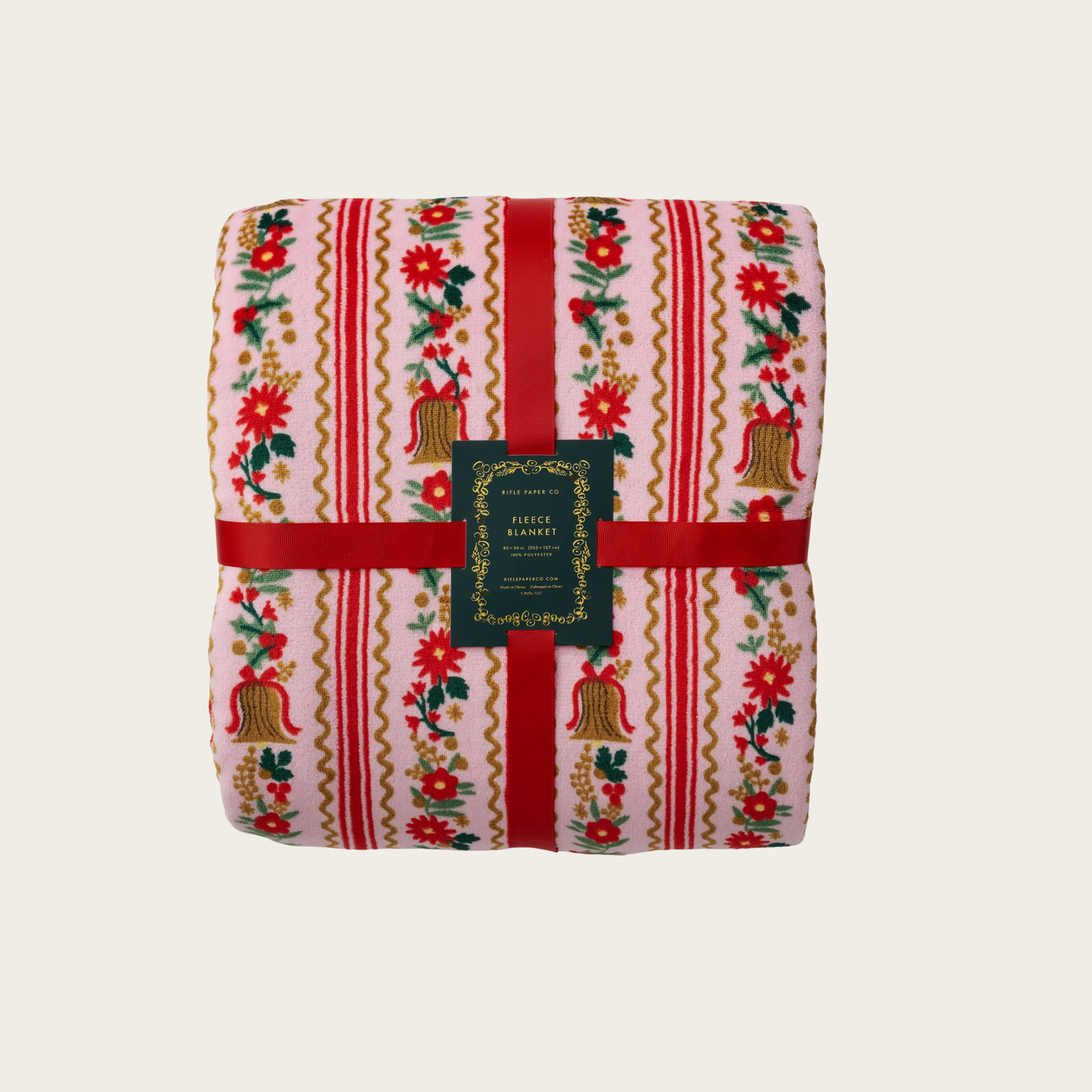 Holly Jolly Fleece Blanket