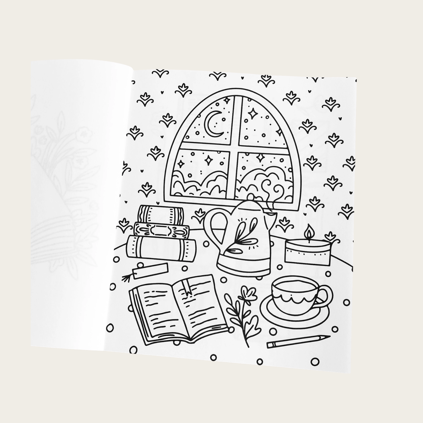 Book Lover Coloring Book