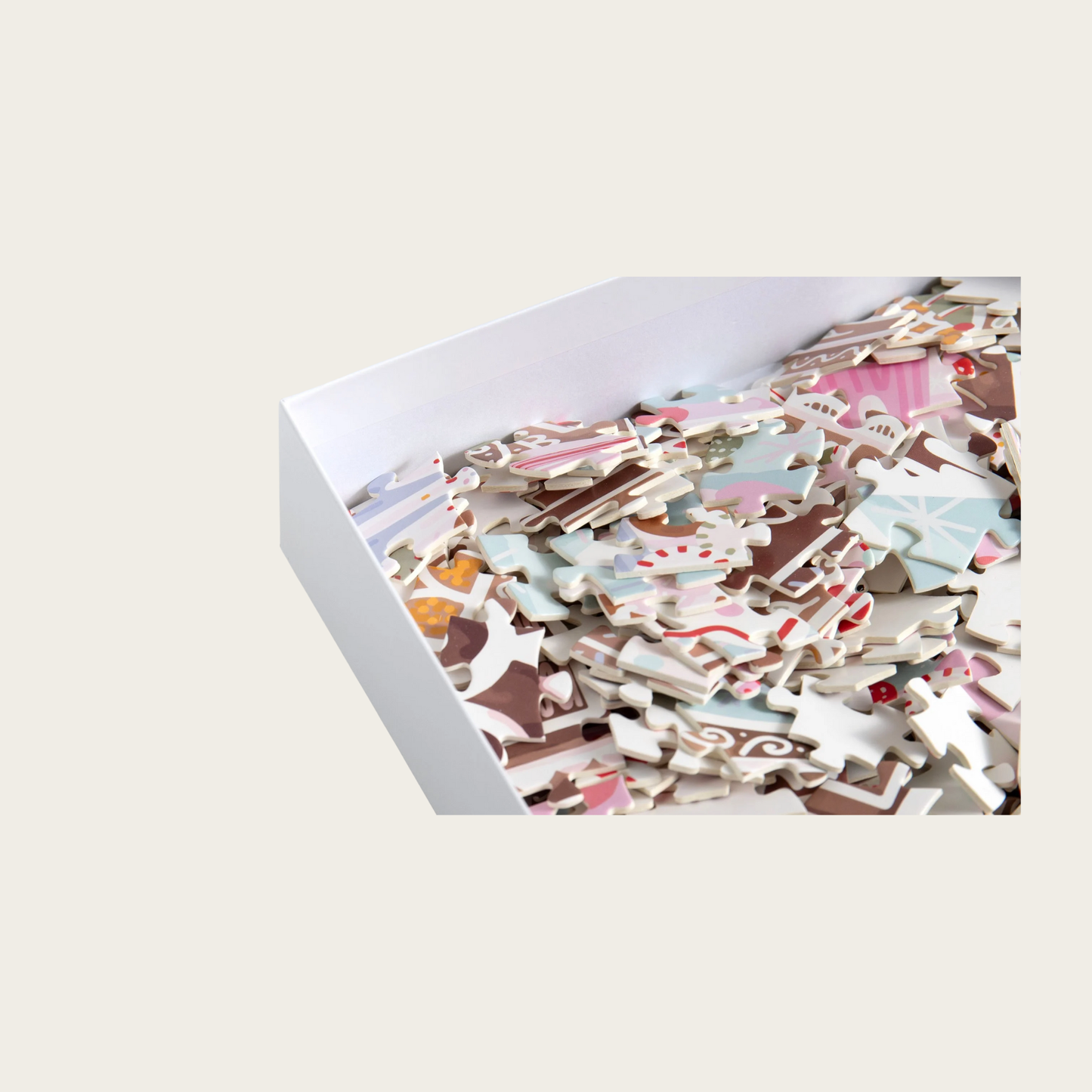 Gingerbread Village: 500 Piece Christmas Jigsaw Puzzle