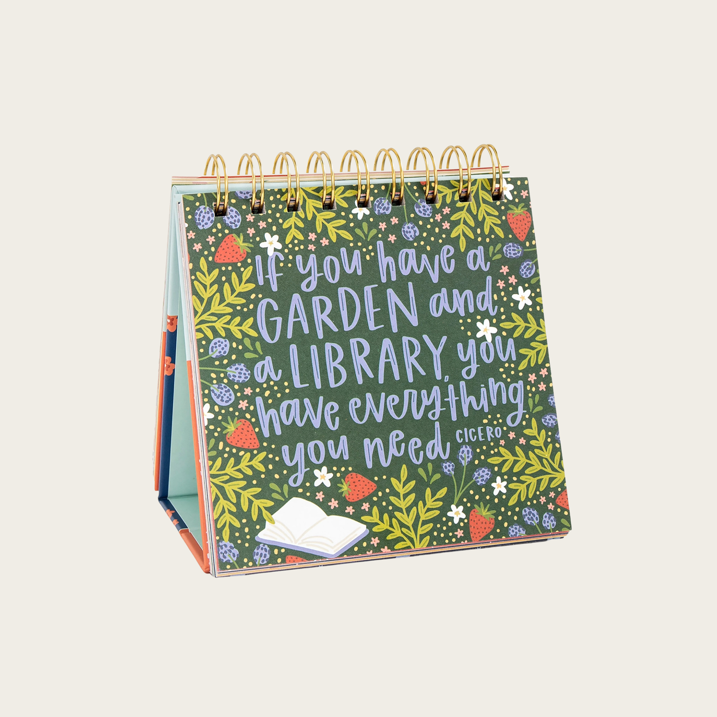 52 Weeks of Book Quotes - Desk Flip Calendar