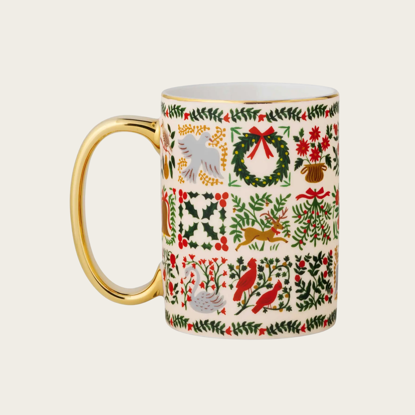 Christmastide Porcelain Mug