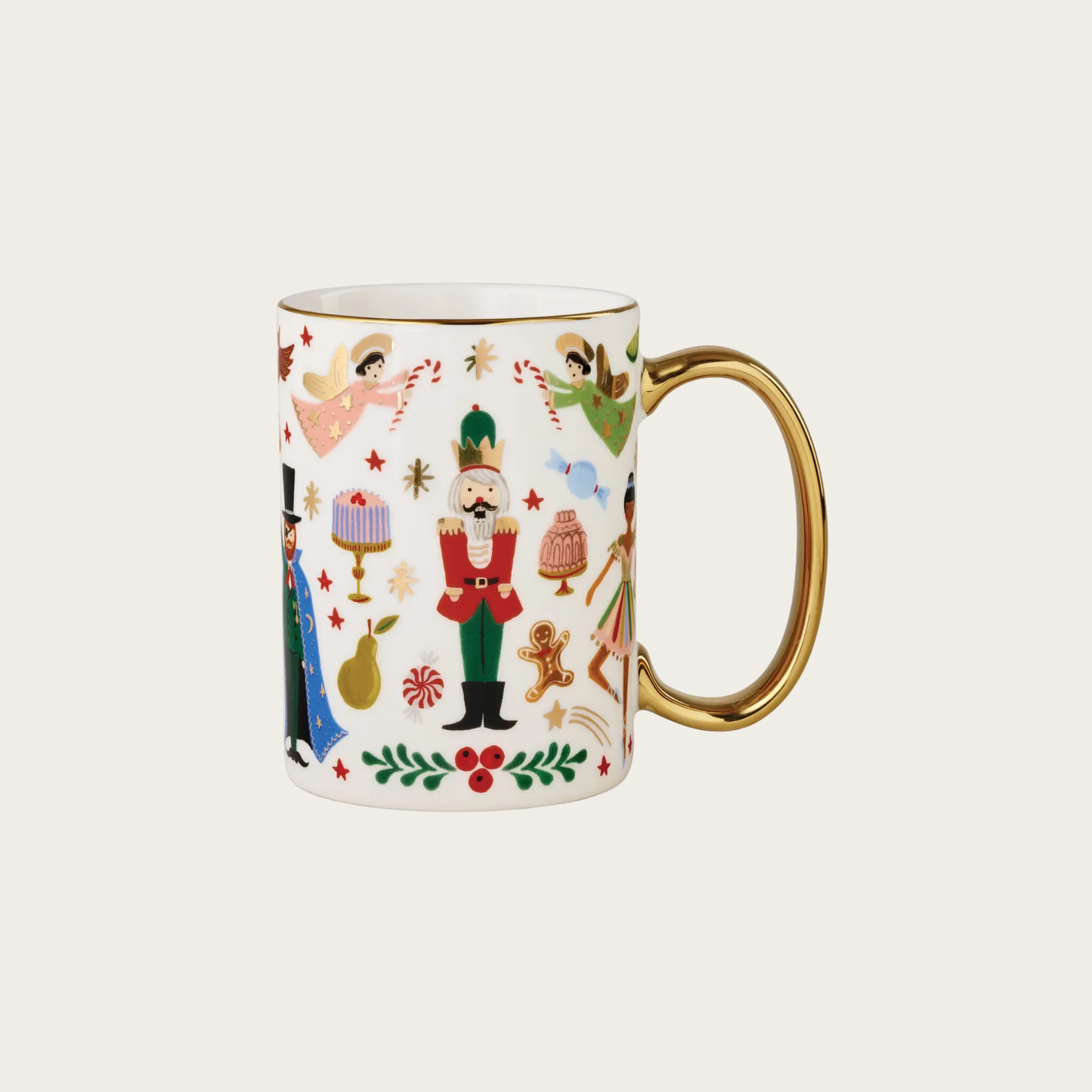 Nutcracker Porcelain Mug