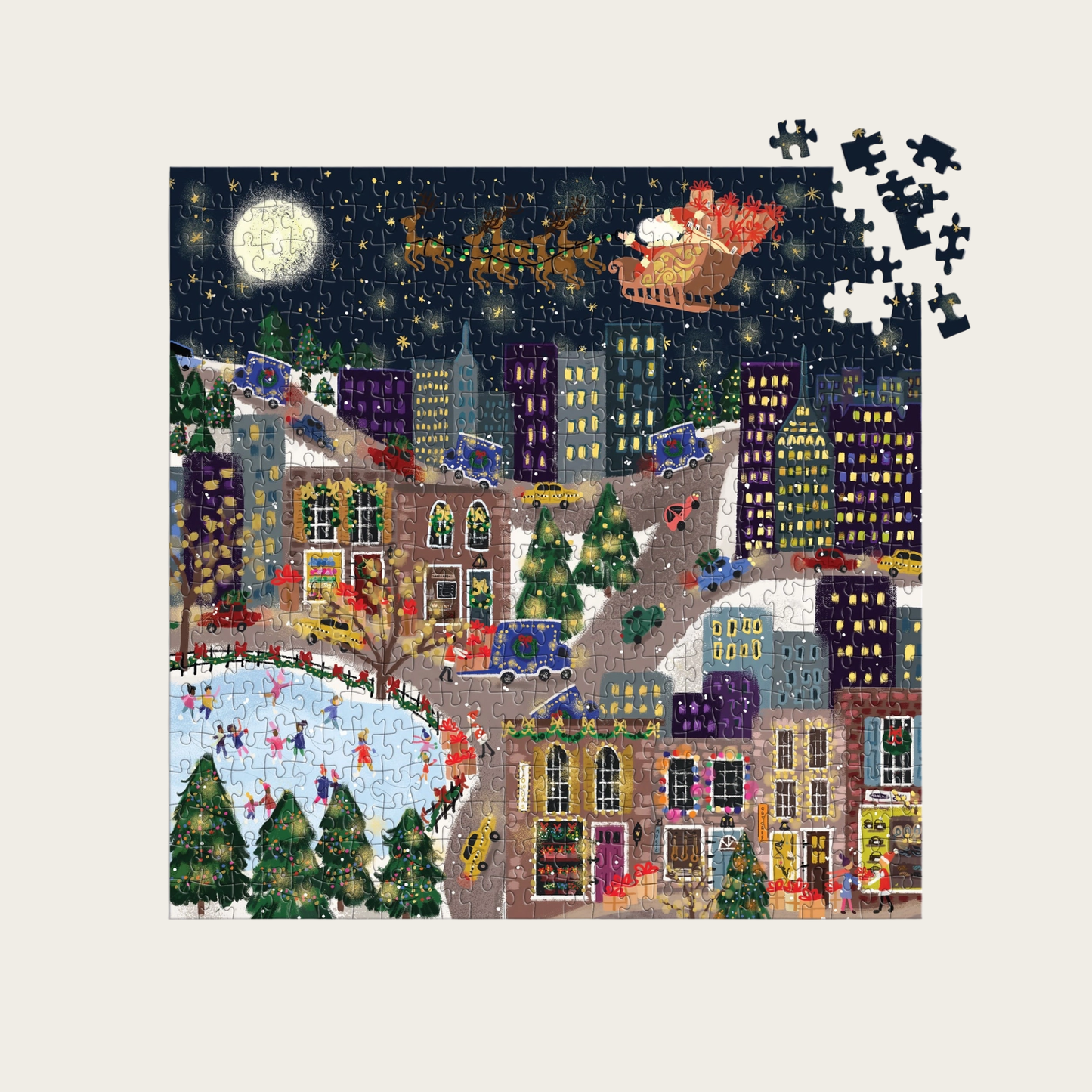 Joy Laforme Presentville 500 Piece Foil Puzzle
