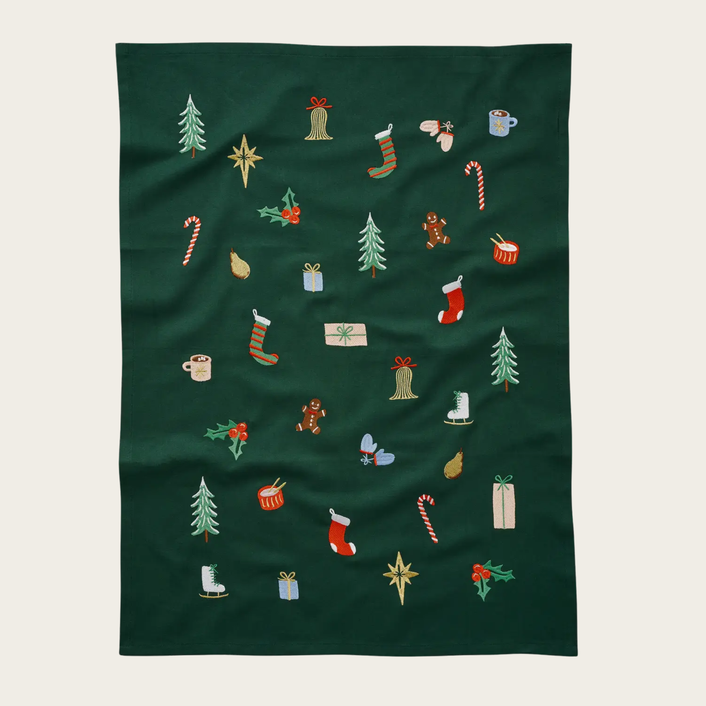 Signs of the Season Tea Towel