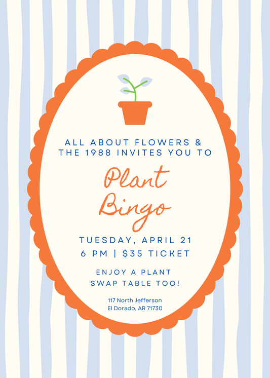 Plant Bingo Event