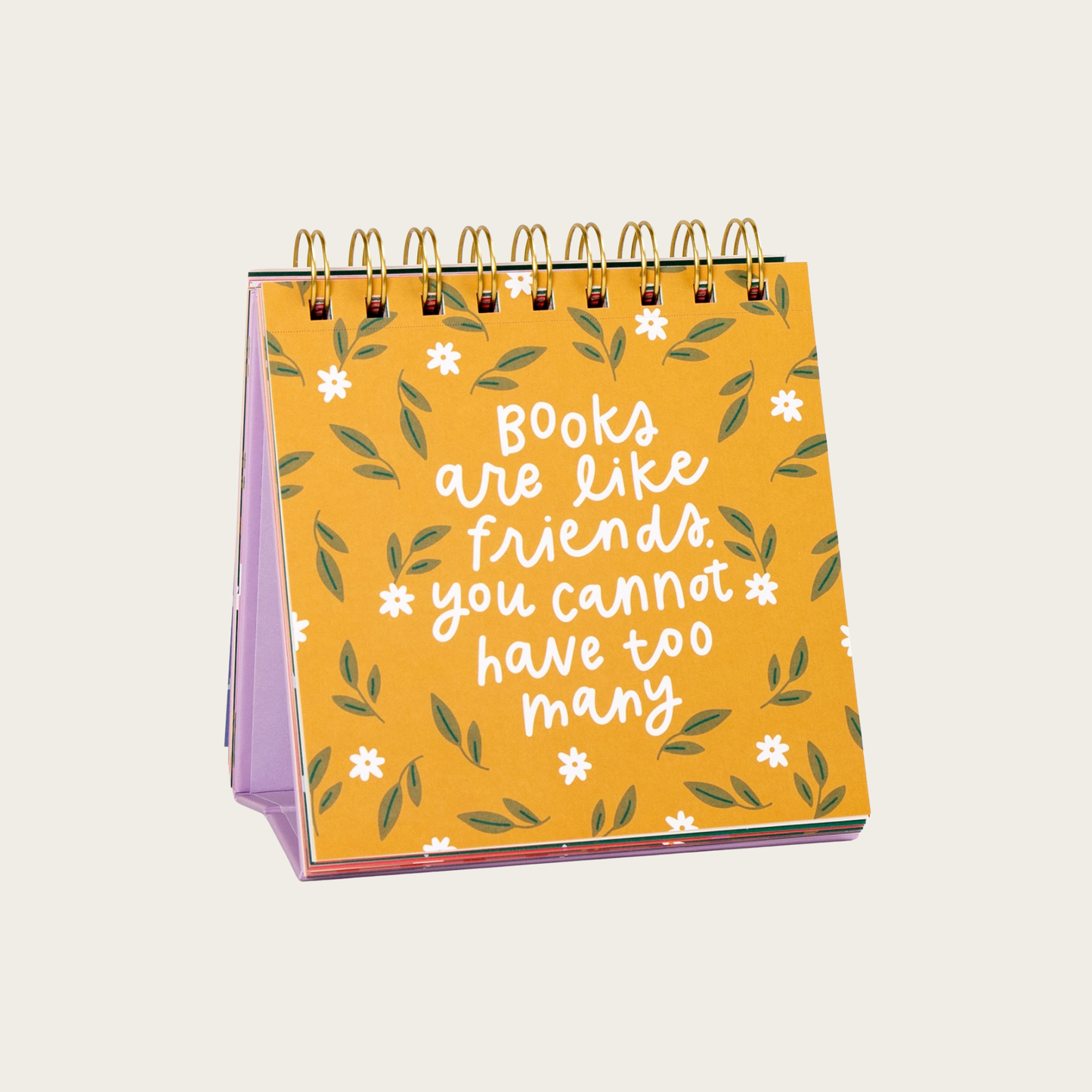 52 Weeks of Book Lover Quotes - Desk Flip Calendar