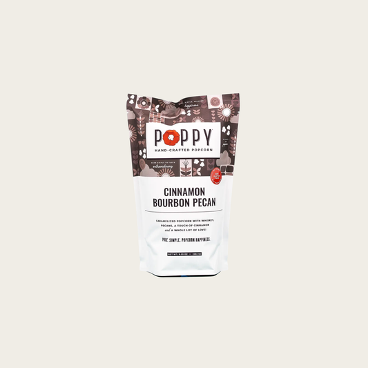 Cinnamon Bourbon Pecan Popcorn