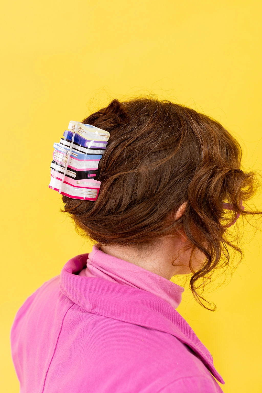 Read My Clips Book Stack Bookish Hair Claw