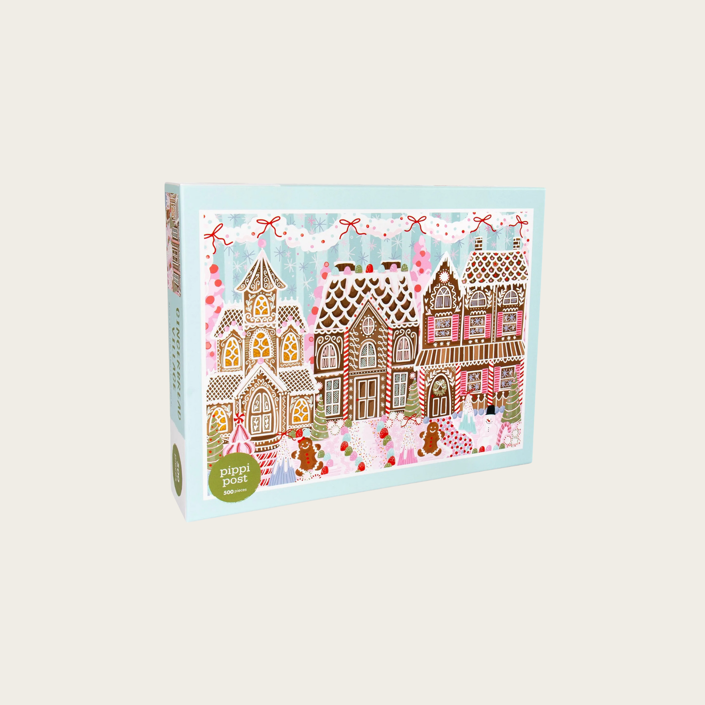 Gingerbread Village: 500 Piece Christmas Jigsaw Puzzle