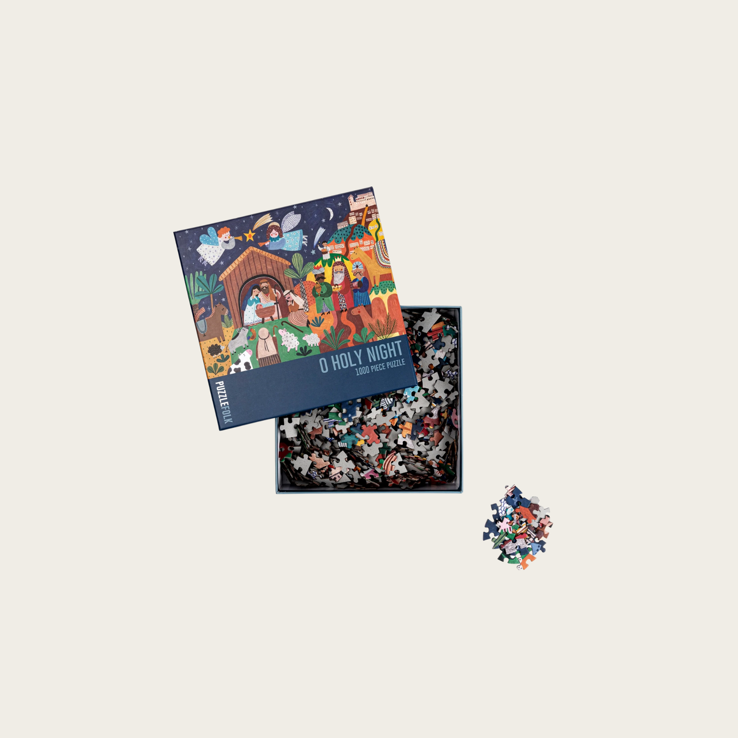 O Holy Night: 1000 Piece Christmas Holiday Nativity Puzzle