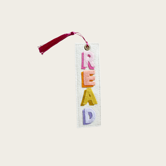 Read Felt Bookmark